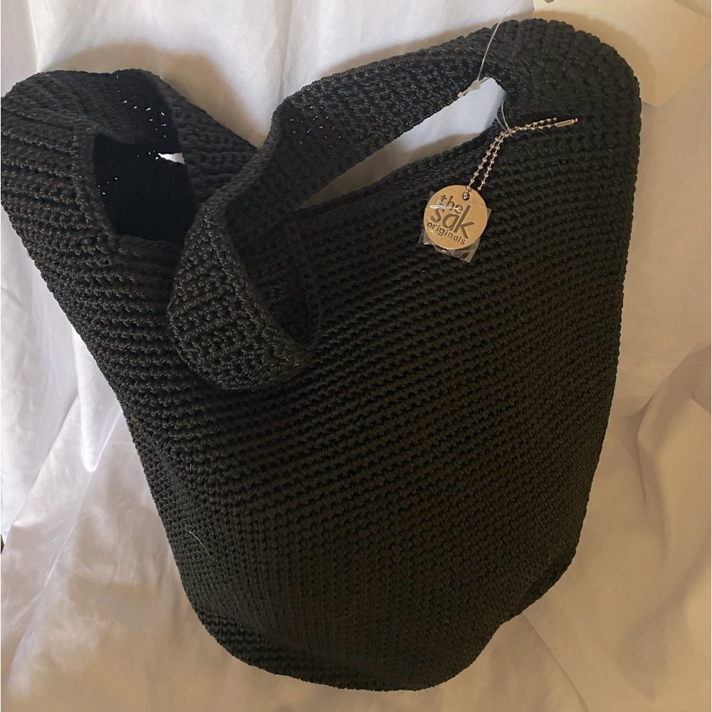 Black The Sak crochet purse 
Style 120
